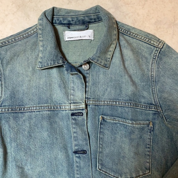 Paper Denim and Cloth Jean Jacket - size L - Picture 3 of 5